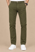 Olive Green Chino Jeans