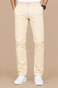SKIN-COLOR JEANS
