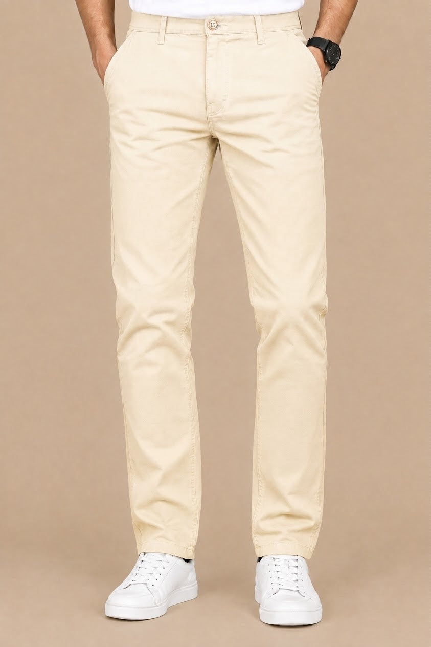 SKIN-COLOR JEANS